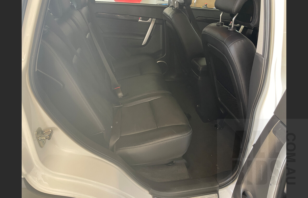 3/2014 Holden Captiva 7 LTZ (awd) CG MY14 4d Wagon White 2.2L