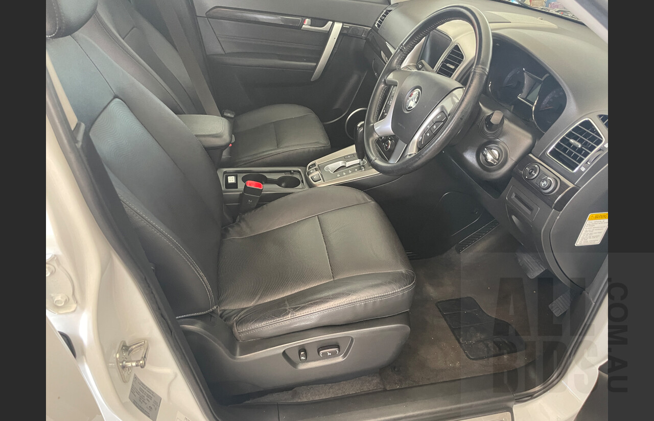 3/2014 Holden Captiva 7 LTZ (awd) CG MY14 4d Wagon White 2.2L