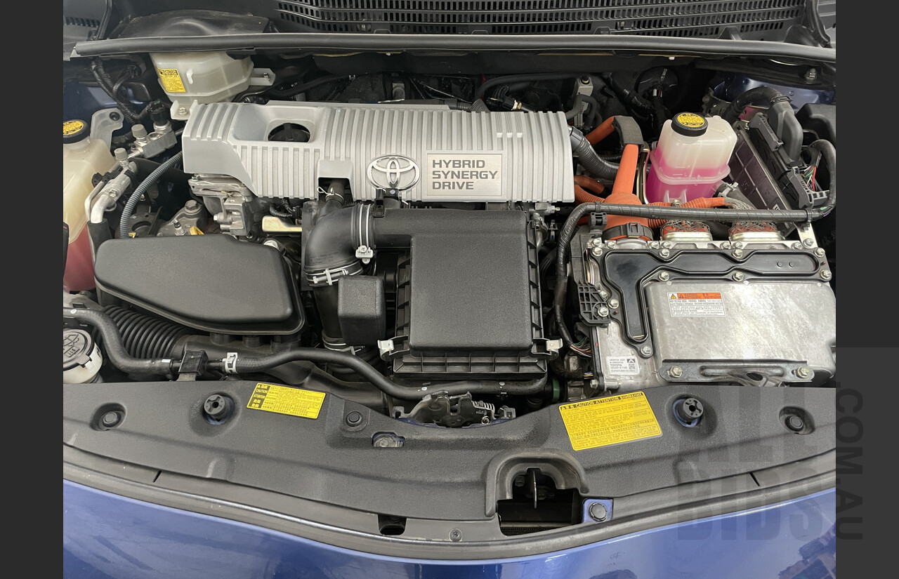 2/2011 Toyota Prius I-tech Hybrid ZVW30R 5d Hatchback Blue 1.8L