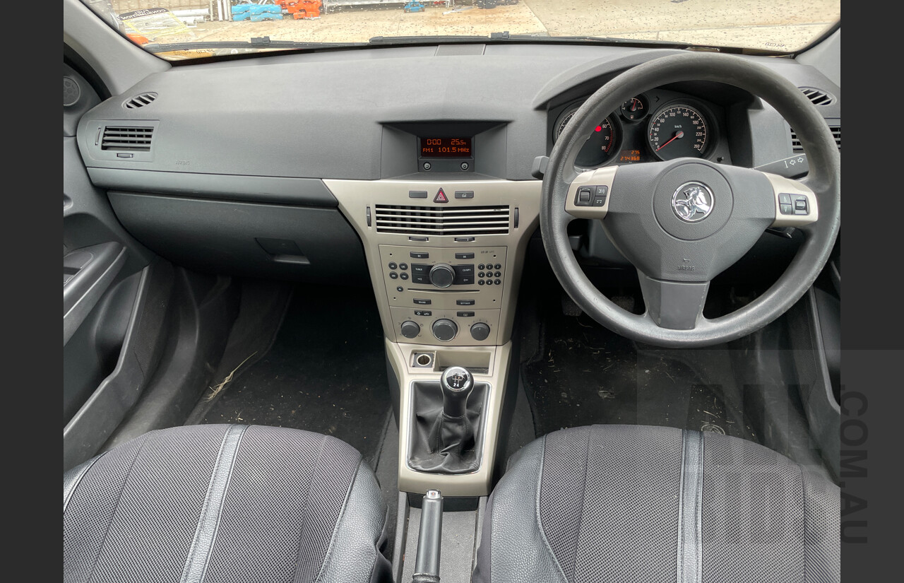 9/2008 Holden Astra 60TH Anniversary AH MY08.5 5d Hatchback Red 1.8L