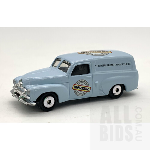 Vintage 1995 Matchbox Holden FJ Panel Van - 1:58 Scale