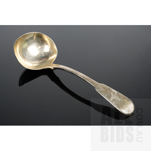 Georgian Sterling Silver Ladle, Thomas Wilkes Barker, 1811, 64g