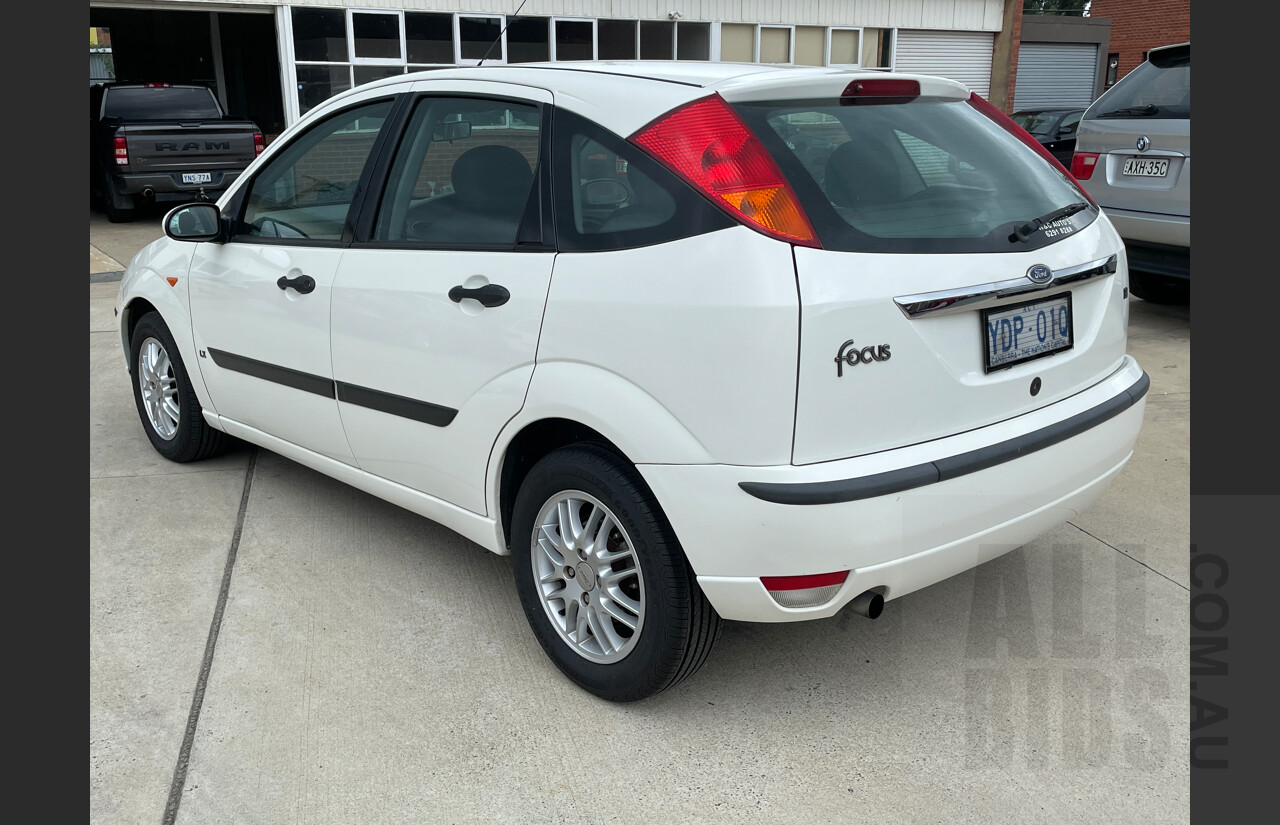 11/2003 Ford Focus LX LR 5d Hatchback White 1.8L