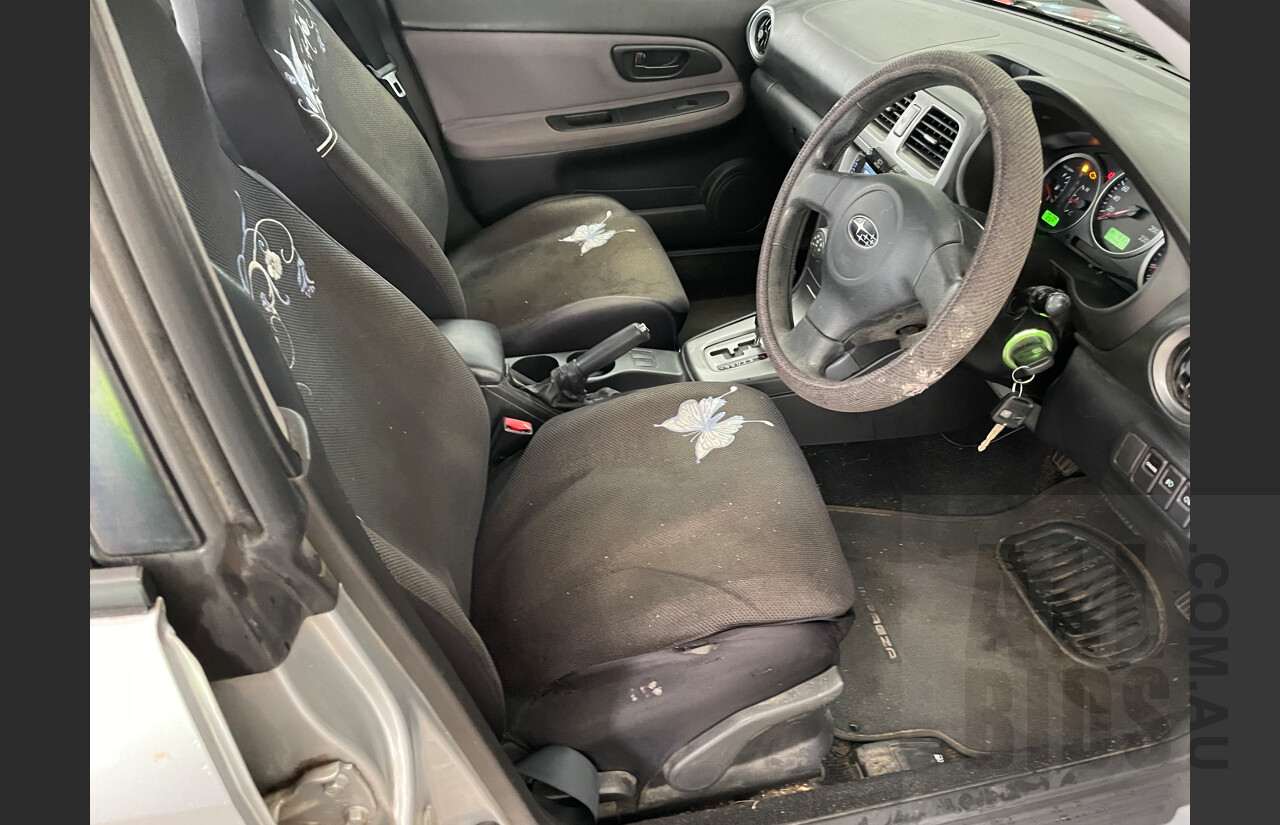 9/2005 Subaru Impreza 2.0i (awd) MY06 5d Hatchback Silver  2.0L
