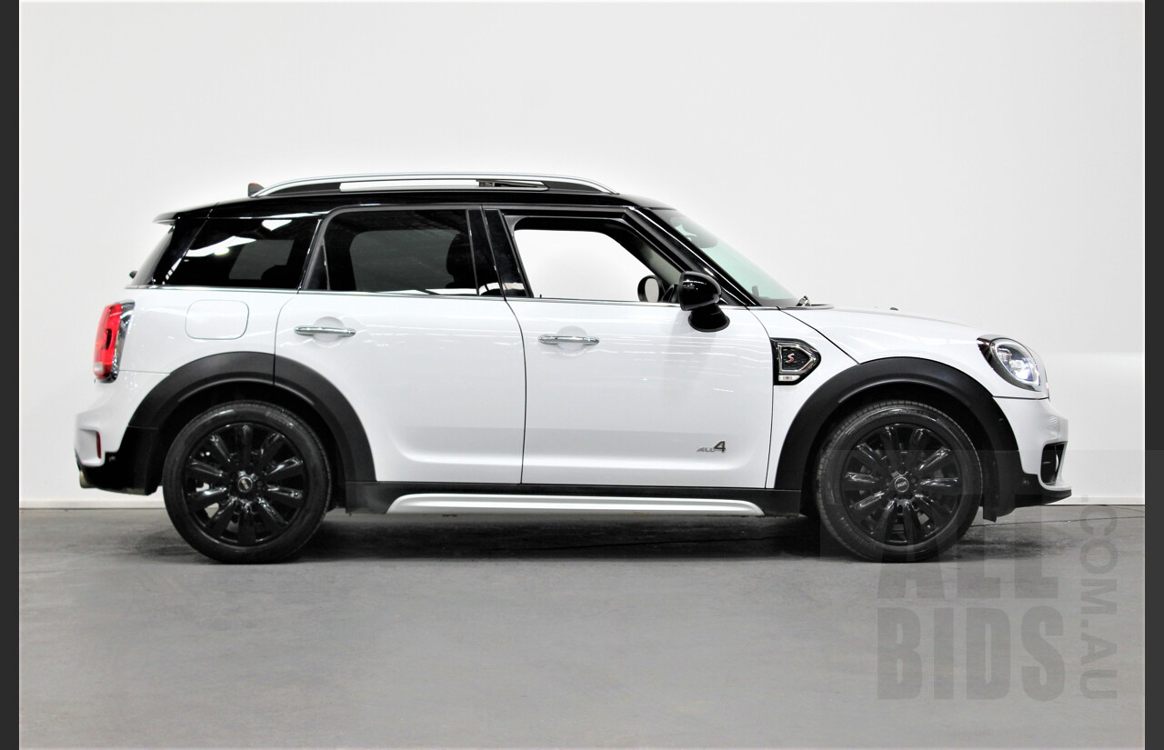 01/2018 Mini Cooper SD ALL4 Countryman R60 (AWD) 4dr Wagon Light White 2.0L Turbo Diesel