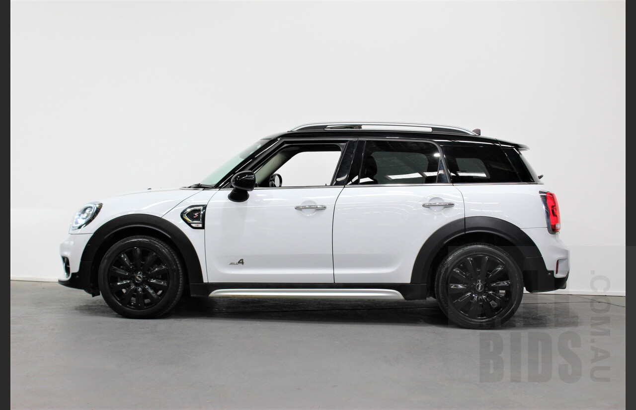 01/2018 Mini Cooper SD ALL4 Countryman R60 (AWD) 4dr Wagon Light White 2.0L Turbo Diesel