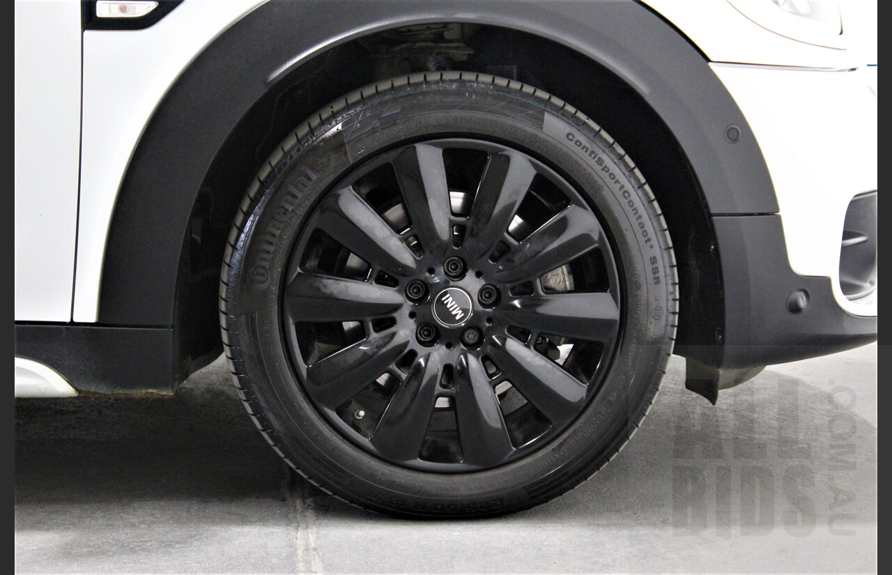 01/2018 Mini Cooper SD ALL4 Countryman R60 (AWD) 4dr Wagon Light White 2.0L Turbo Diesel