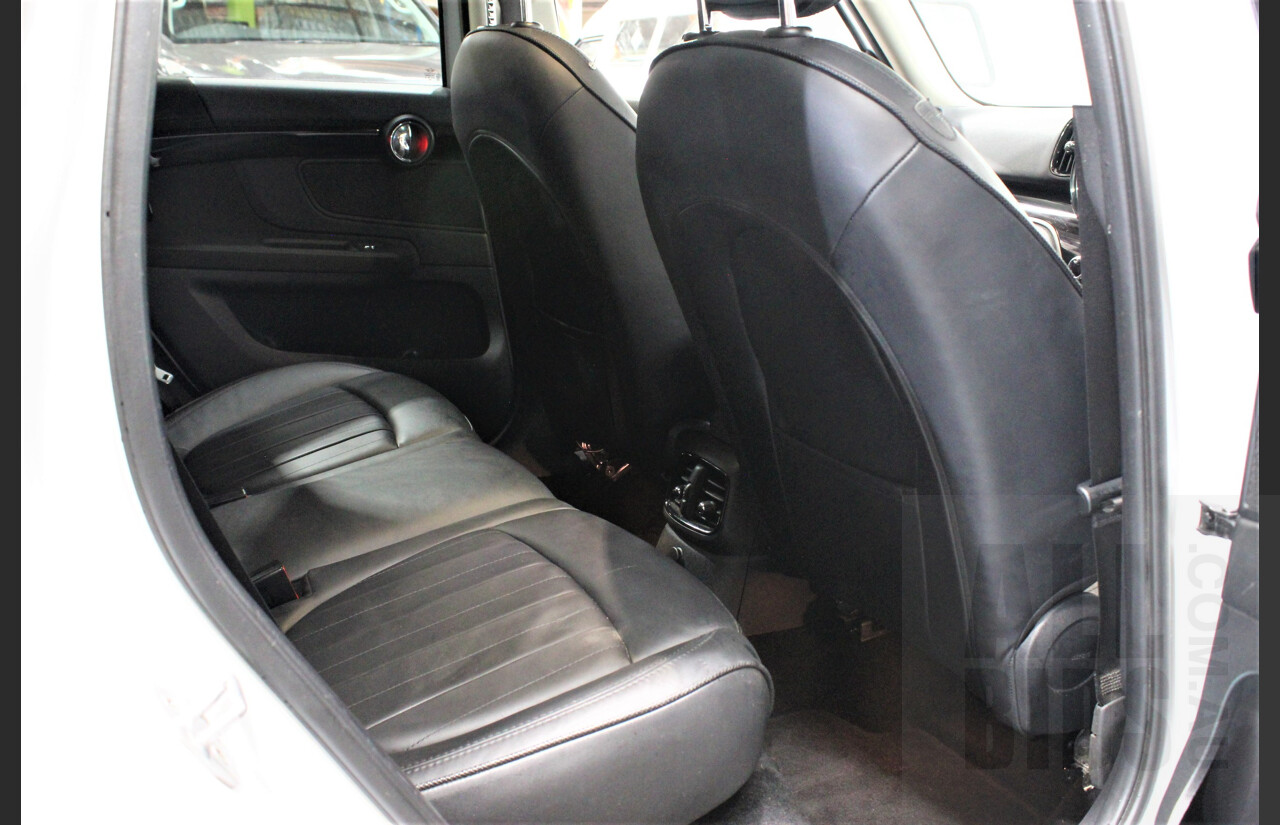 01/2018 Mini Cooper SD ALL4 Countryman R60 (AWD) 4dr Wagon Light White 2.0L Turbo Diesel