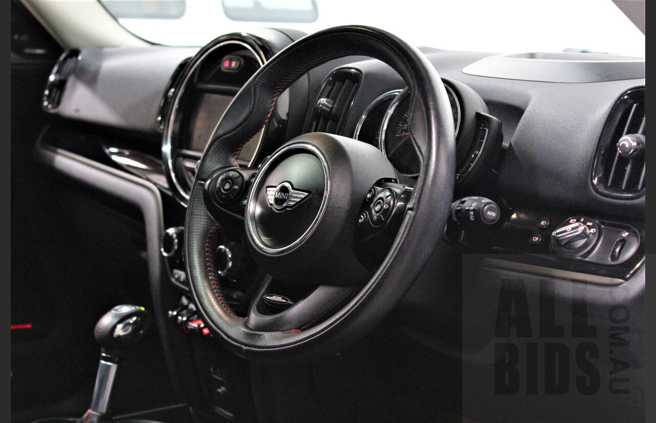 01/2018 Mini Cooper SD ALL4 Countryman R60 (AWD) 4dr Wagon Light White 2.0L Turbo Diesel