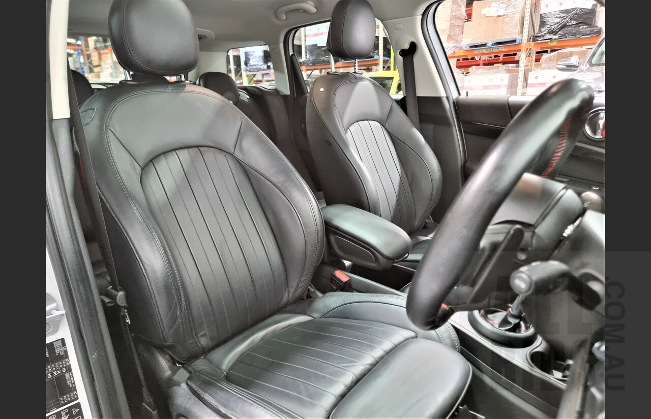 01/2018 Mini Cooper SD ALL4 Countryman R60 (AWD) 4dr Wagon Light White 2.0L Turbo Diesel