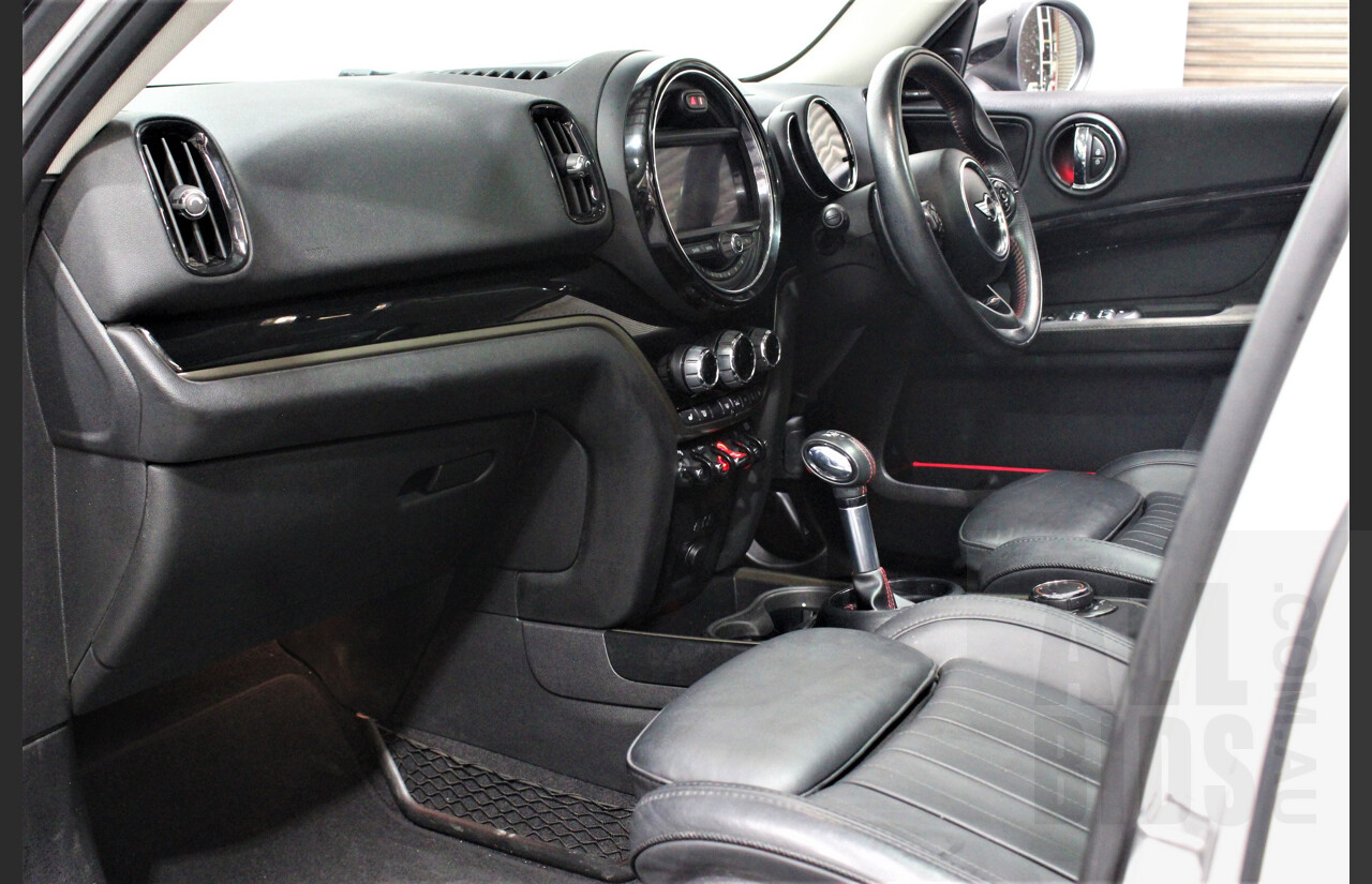 01/2018 Mini Cooper SD ALL4 Countryman R60 (AWD) 4dr Wagon Light White 2.0L Turbo Diesel