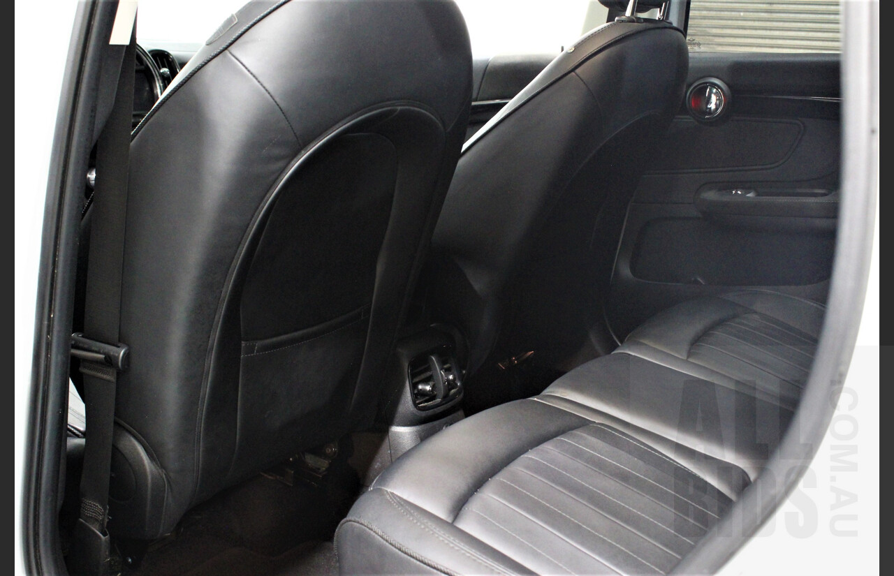 01/2018 Mini Cooper SD ALL4 Countryman R60 (AWD) 4dr Wagon Light White 2.0L Turbo Diesel