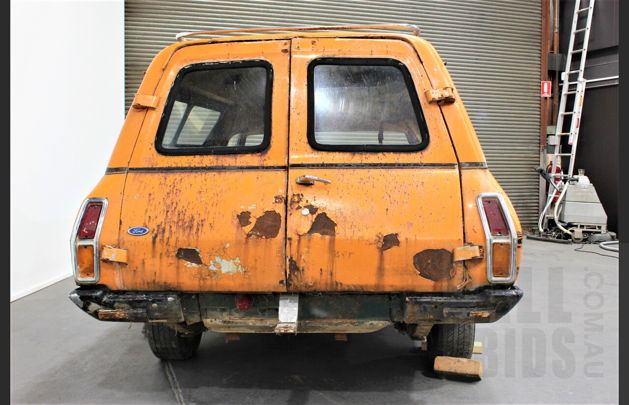 5/1974 Ford Falcon 500 XB Panelvan Burnt Orange 4.9L - Project Car
