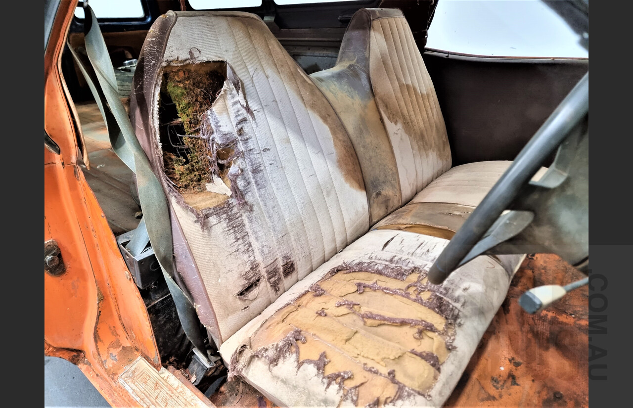 5/1974 Ford Falcon 500 XB Panelvan Burnt Orange 4.9L - Project Car