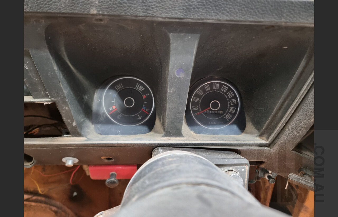 5/1974 Ford Falcon 500 XB Panelvan Burnt Orange 4.9L - Project Car