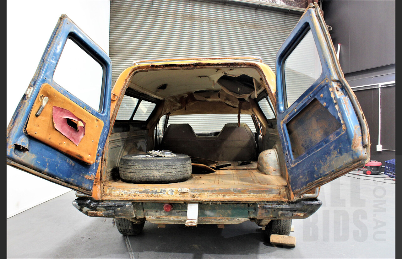 5/1974 Ford Falcon 500 XB Panelvan Burnt Orange 4.9L - Project Car