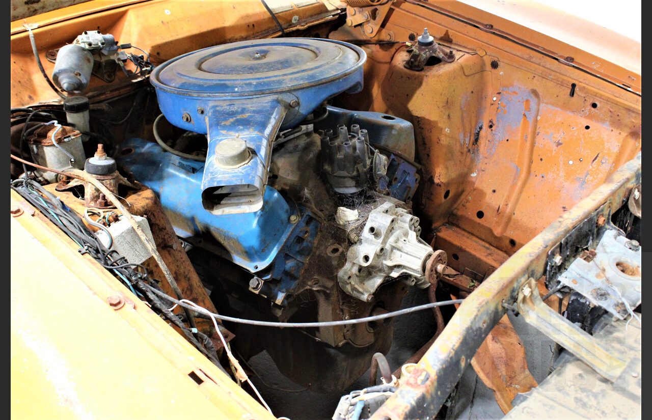 5/1974 Ford Falcon 500 XB Panelvan Burnt Orange 4.9L - Project Car