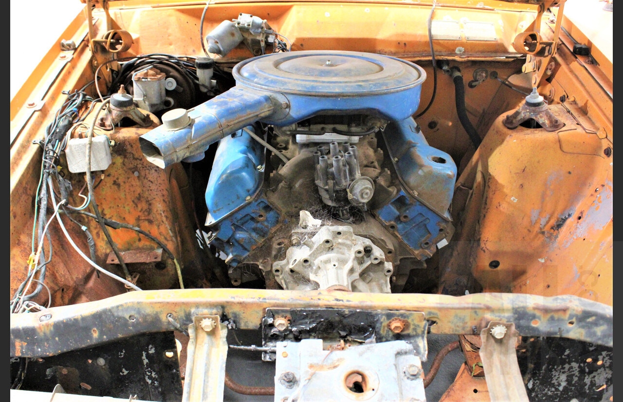 5/1974 Ford Falcon 500 XB Panelvan Burnt Orange 4.9L - Project Car