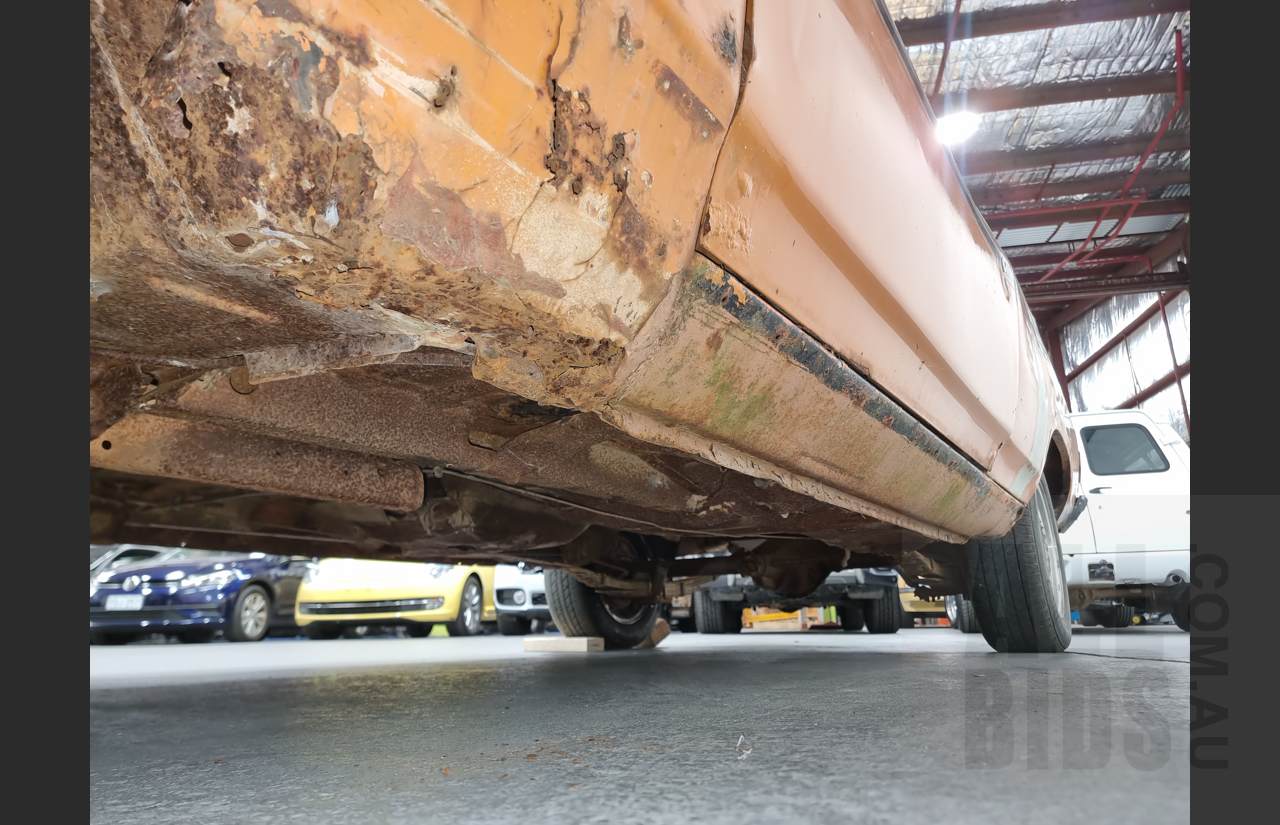 5/1974 Ford Falcon 500 XB Panelvan Burnt Orange 4.9L - Project Car