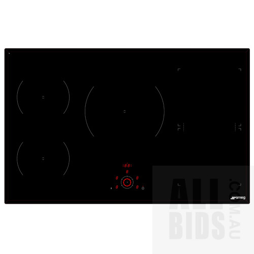 Smeg 82cm Five Zone Induction Cooktop - Brand New - RRP $1700.00
