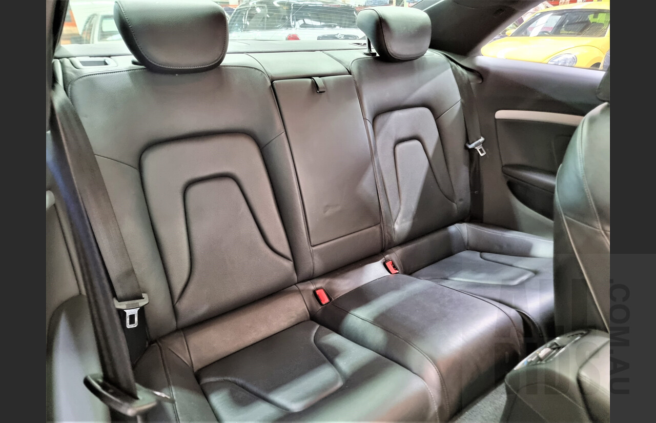 4/2009 Audi A5 2.0 TFSI Quattro 8T S-Line 2d Coupe Grey 2.0L Turbo