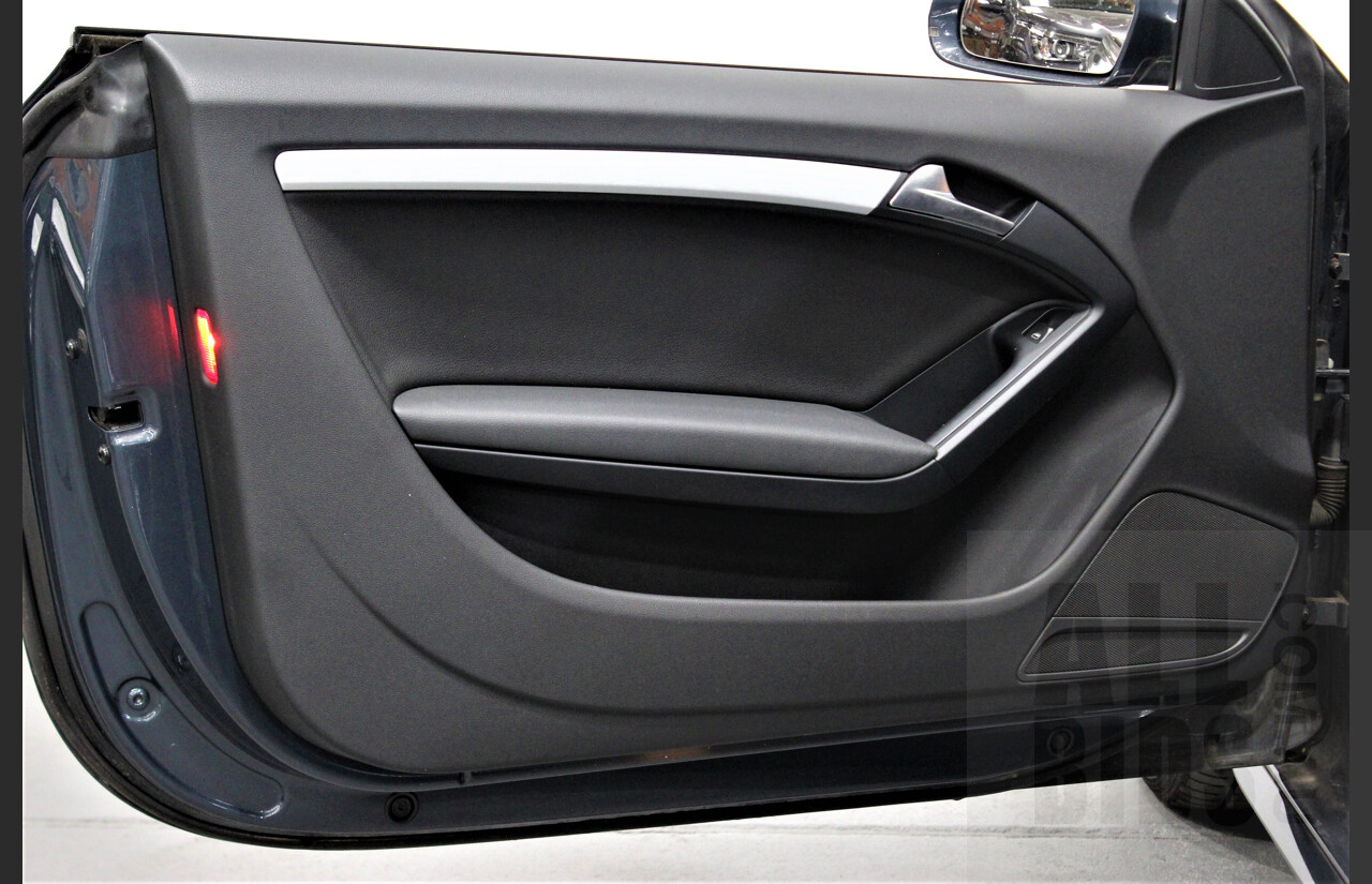 4/2009 Audi A5 2.0 TFSI Quattro 8T S-Line 2d Coupe Grey 2.0L Turbo