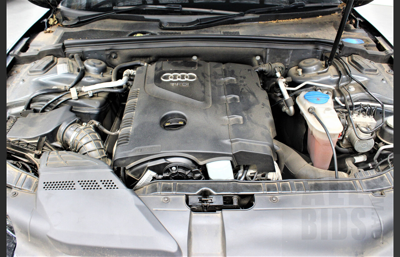 4/2009 Audi A5 2.0 TFSI Quattro 8T S-Line 2d Coupe Grey 2.0L Turbo