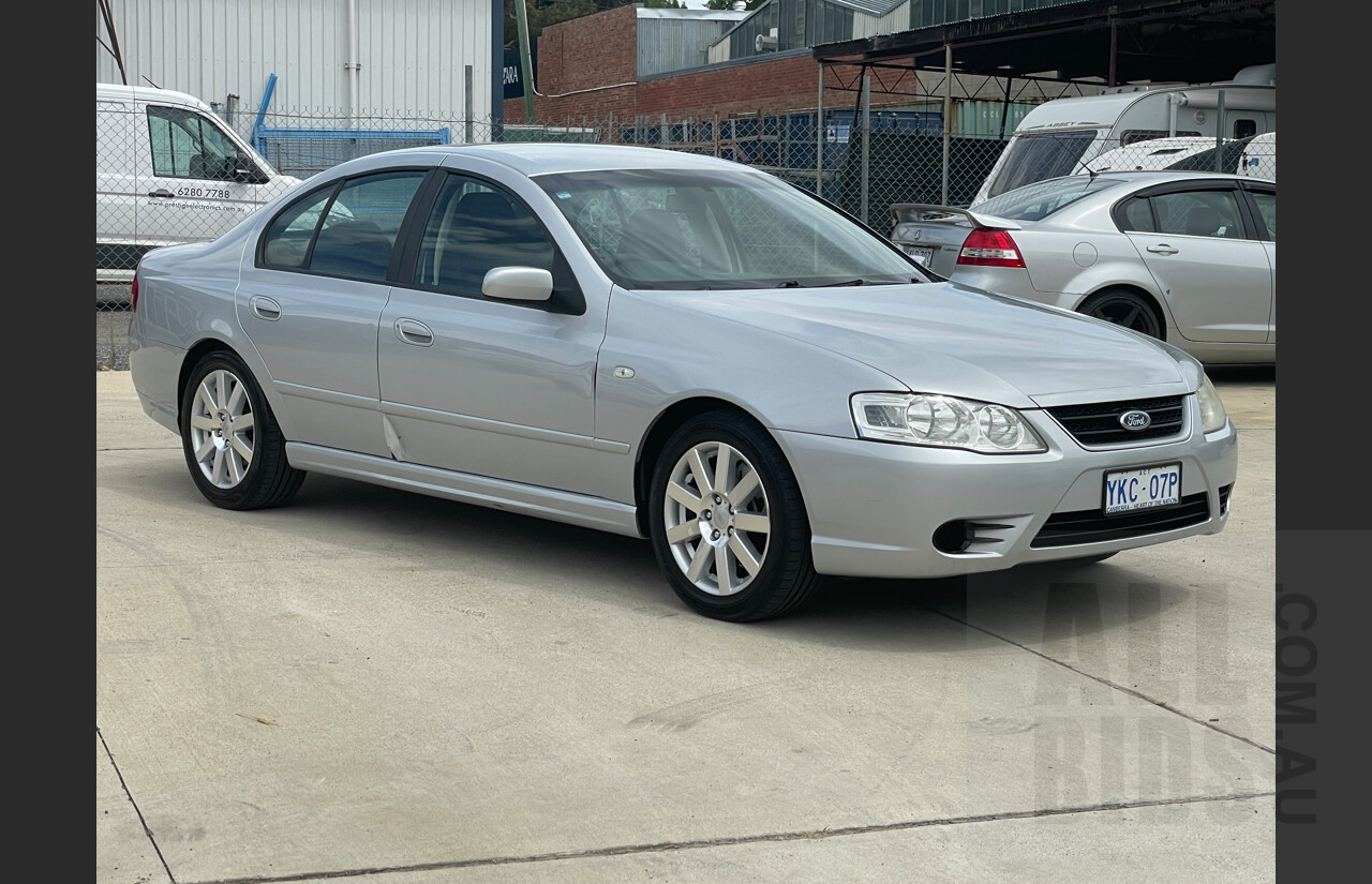 11/2006 Ford Falcon Futura BF MKII 4d Sedan Silver 4.0L
