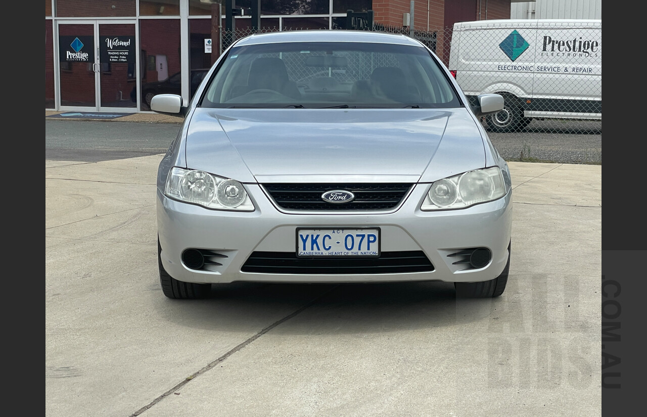 11/2006 Ford Falcon Futura BF MKII 4d Sedan Silver 4.0L