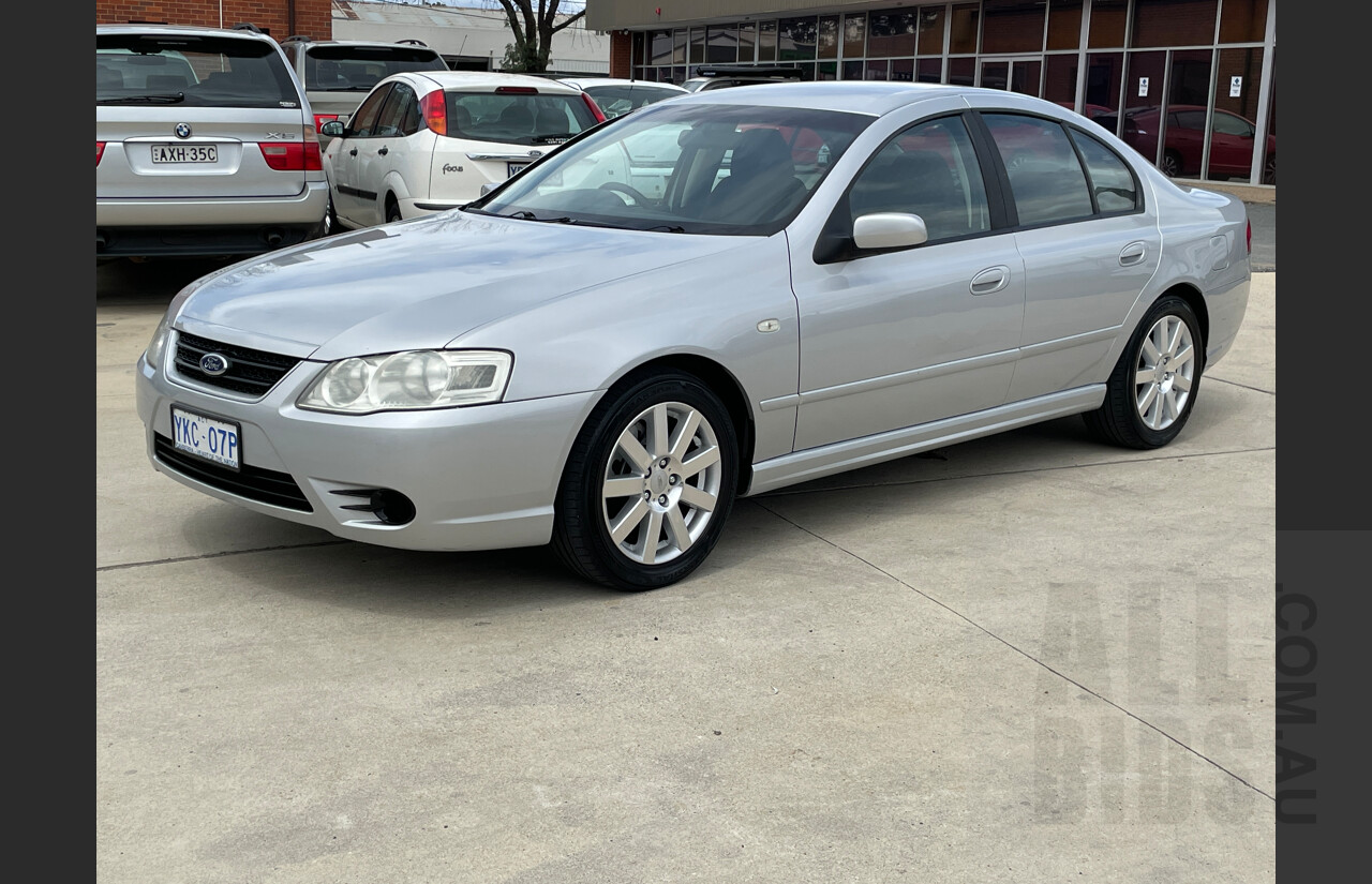 11/2006 Ford Falcon Futura BF MKII 4d Sedan Silver 4.0L