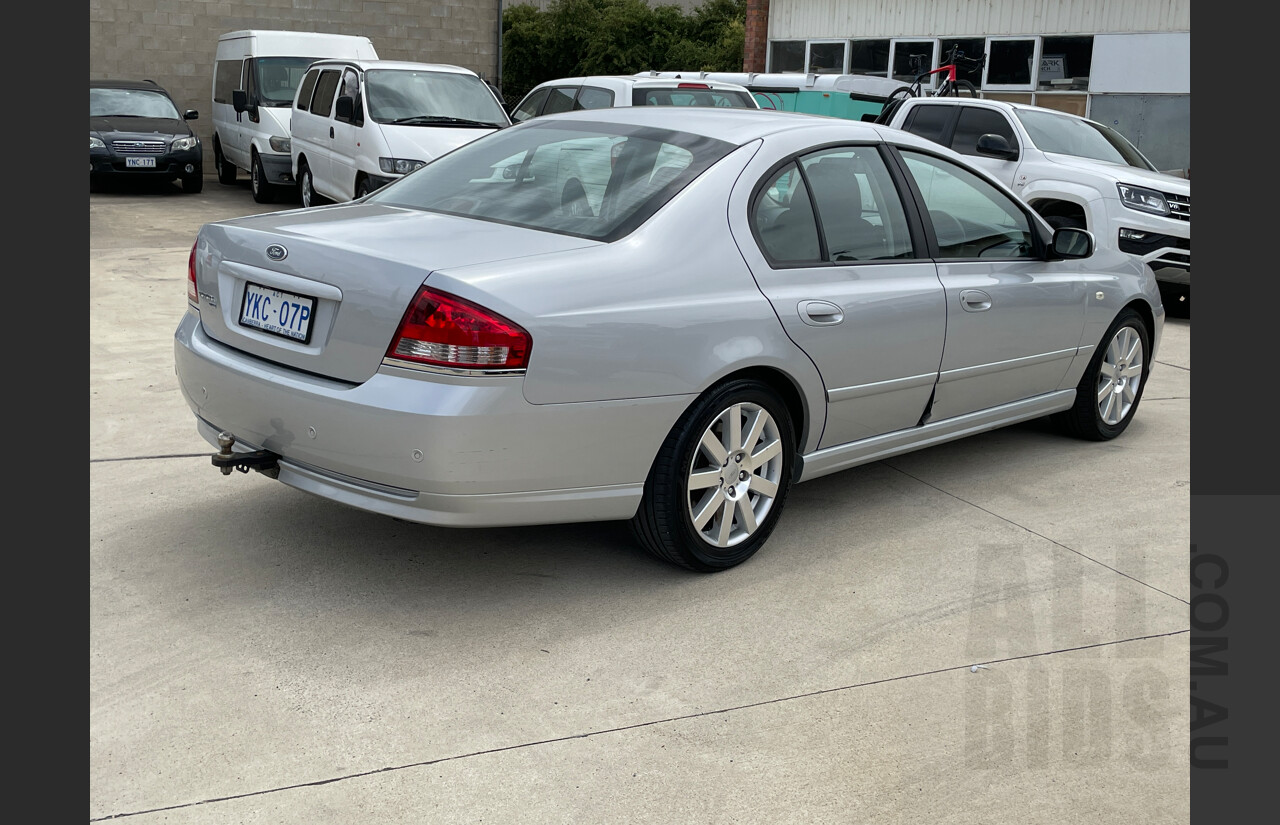 11/2006 Ford Falcon Futura BF MKII 4d Sedan Silver 4.0L