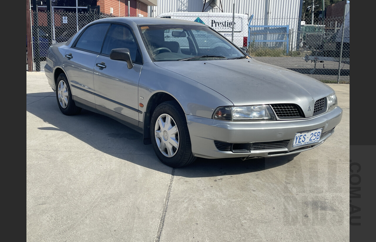 8/2002 Mitsubishi Magna Executive TJ 4d Sedan Silver 3.5L