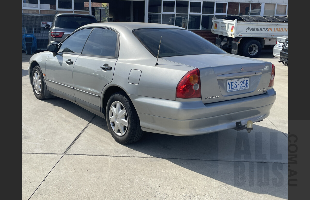 8/2002 Mitsubishi Magna Executive TJ 4d Sedan Silver 3.5L