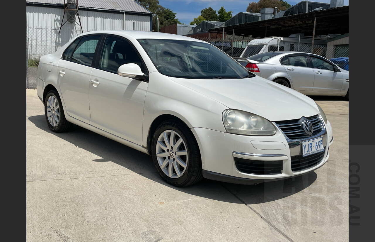 1/2008 Volkswagen Jetta 2.0 TDI 1KM MY08 UPGRADE 4d Sedan White 2.0L