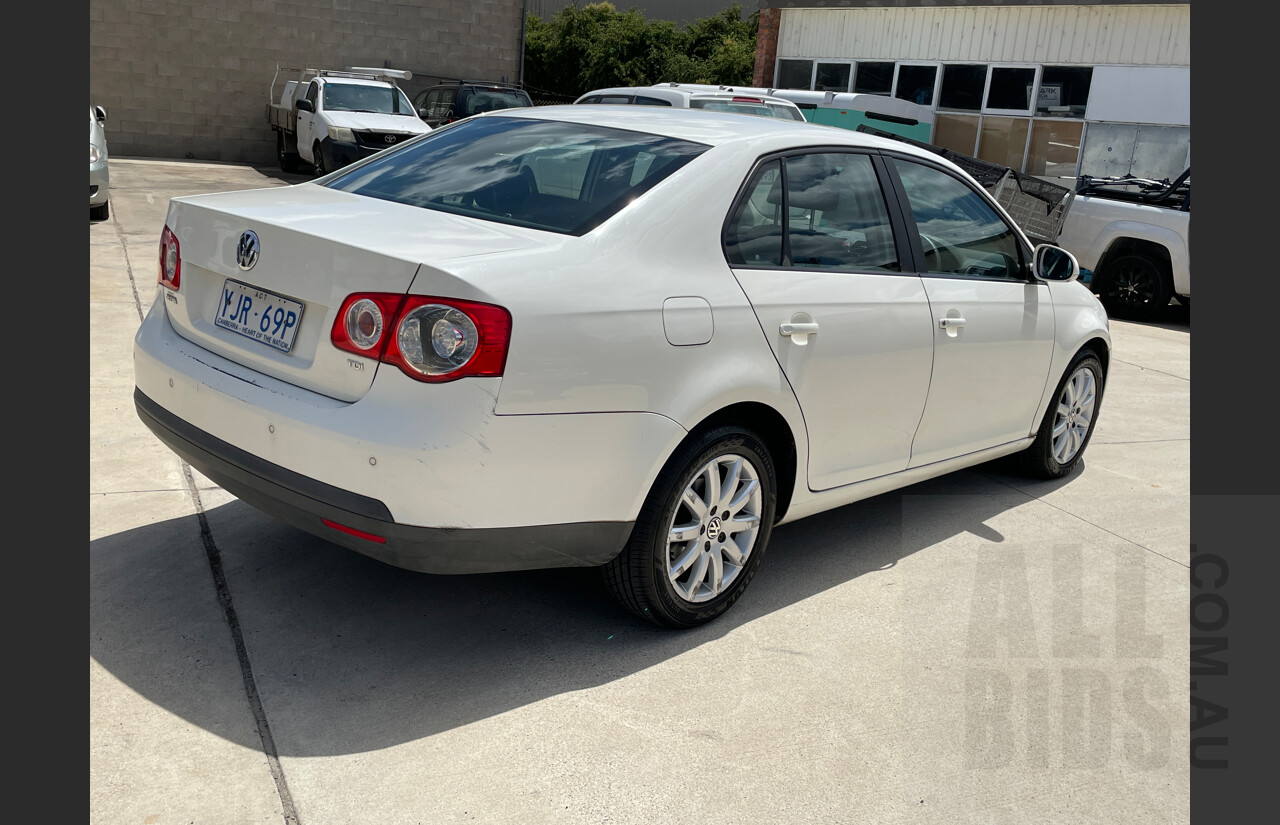 1/2008 Volkswagen Jetta 2.0 TDI 1KM MY08 UPGRADE 4d Sedan White 2.0L