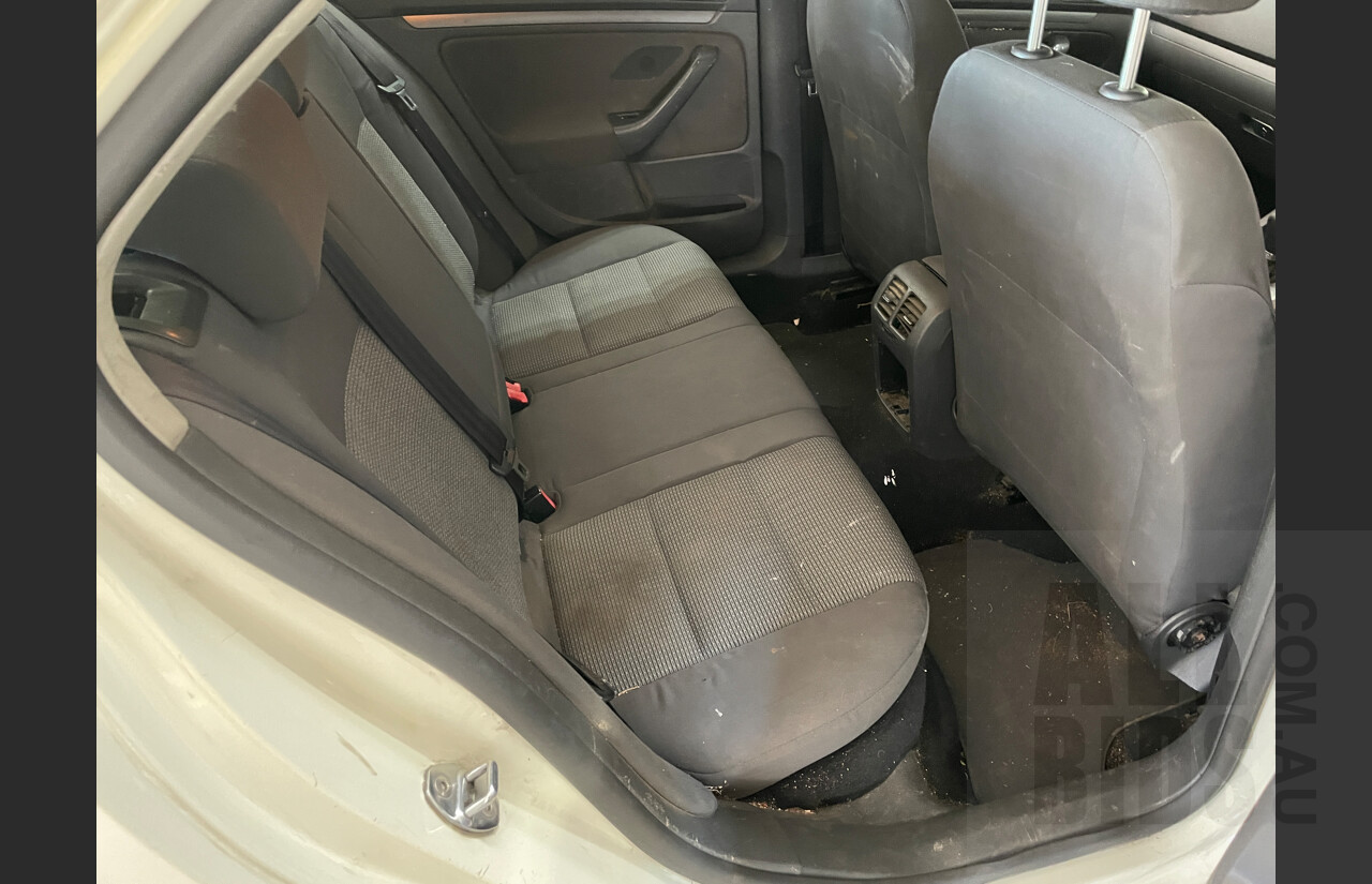 1/2008 Volkswagen Jetta 2.0 TDI 1KM MY08 UPGRADE 4d Sedan White 2.0L