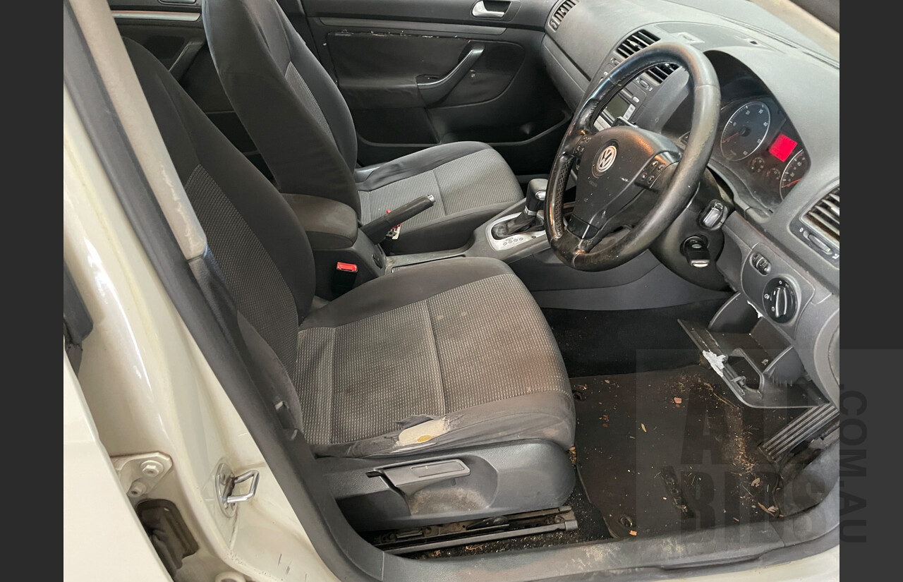 1/2008 Volkswagen Jetta 2.0 TDI 1KM MY08 UPGRADE 4d Sedan White 2.0L