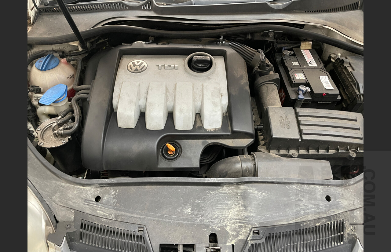 1/2008 Volkswagen Jetta 2.0 TDI 1KM MY08 UPGRADE 4d Sedan White 2.0L