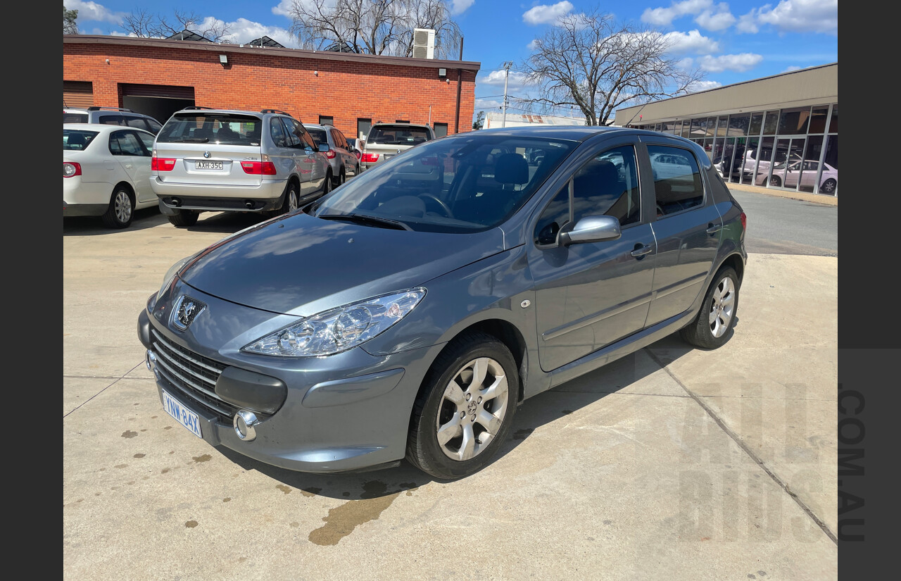 11/2006 Peugeot 307 XSE HDi 2.0 MY06 UPGRADE 5d Hatchback Grey 2.0L