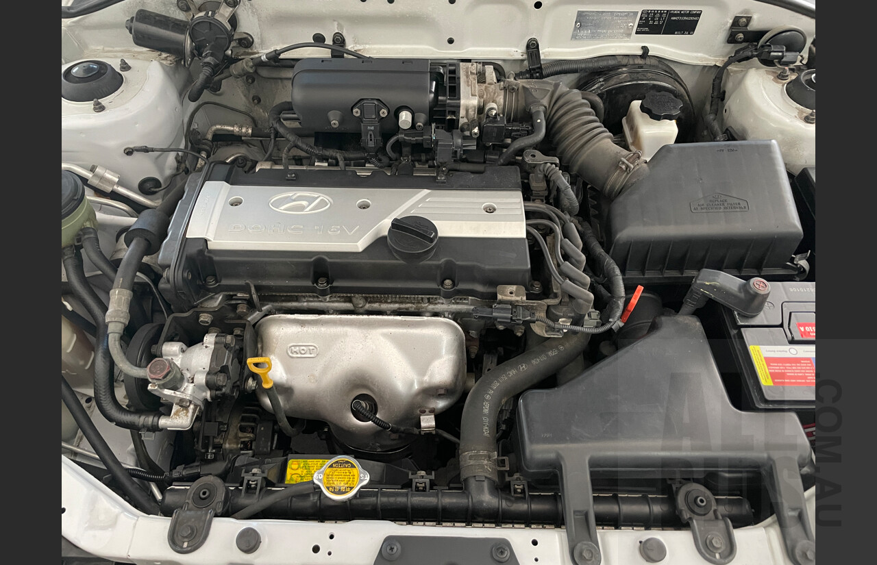10/2003 Hyundai Accent GS LC 3d Hatchback Silver 1.5L