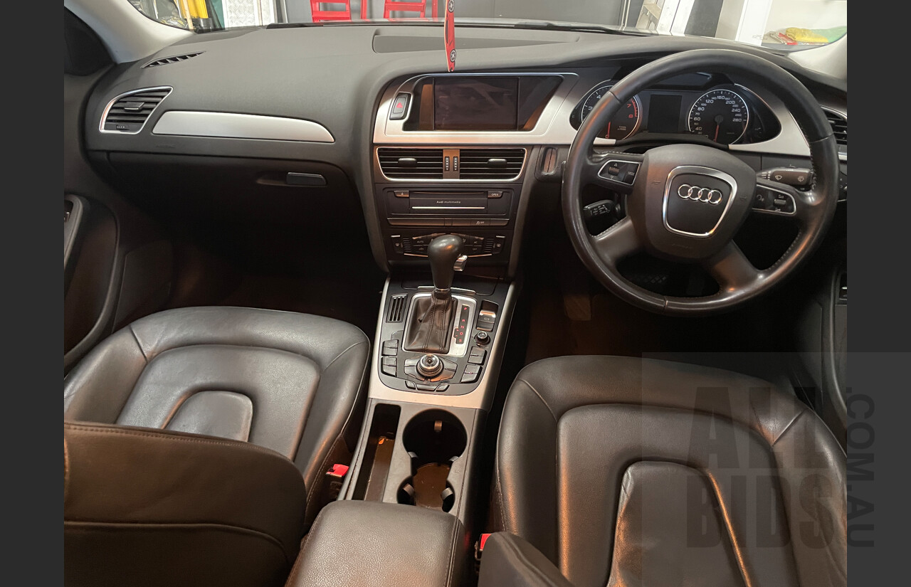 2/2011 Audi A4 1.8 TFSI B8 (8K) MY11 4d Sedan Silver 1.8L