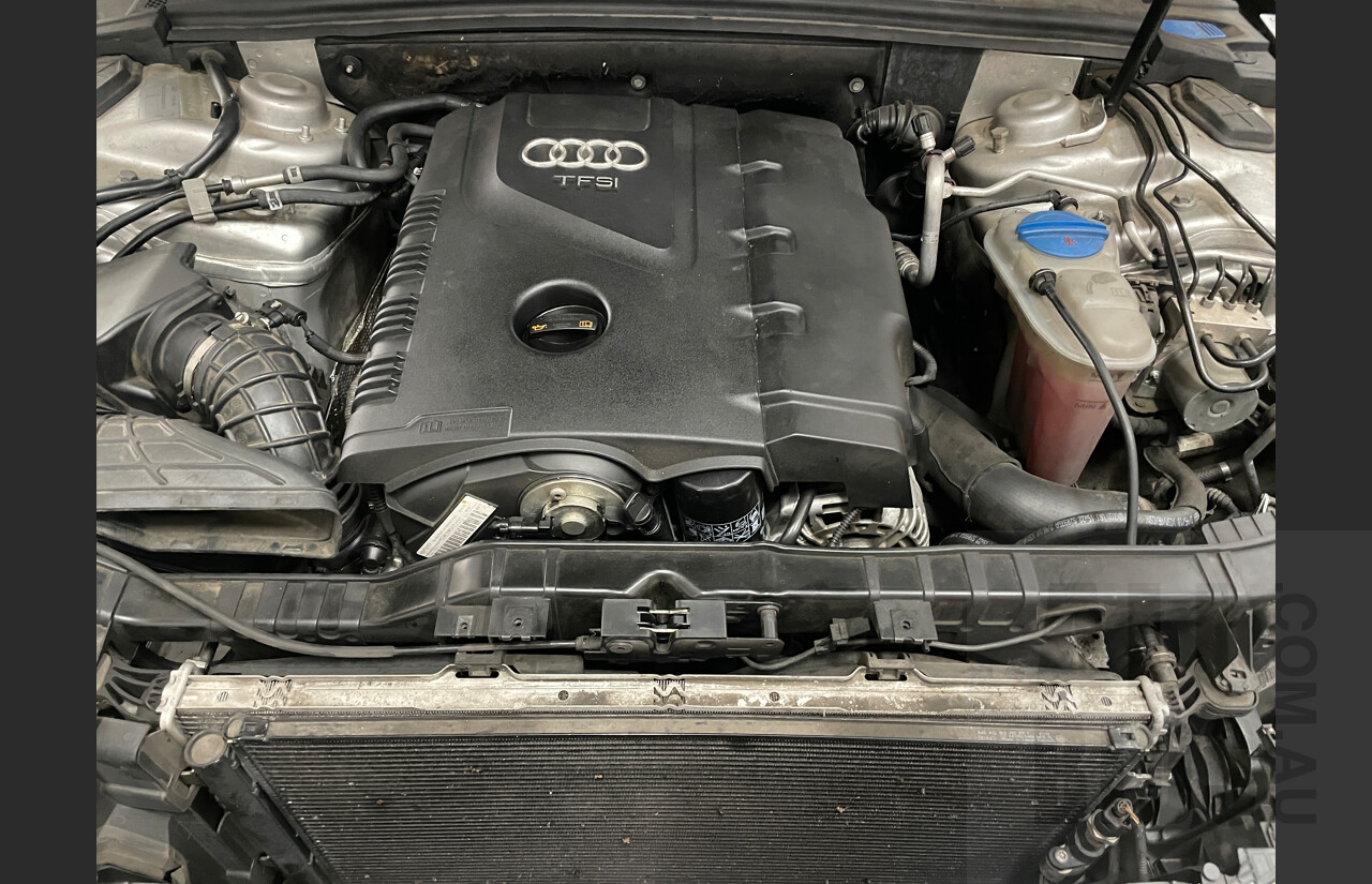 2/2011 Audi A4 1.8 TFSI B8 (8K) MY11 4d Sedan Silver 1.8L
