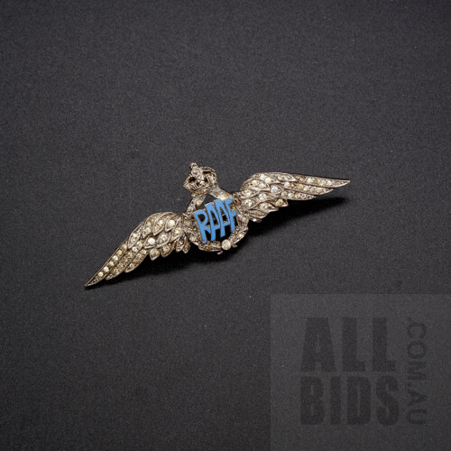 RAAF Silver ornamental badge - Lot 1322136 | ALLBIDS