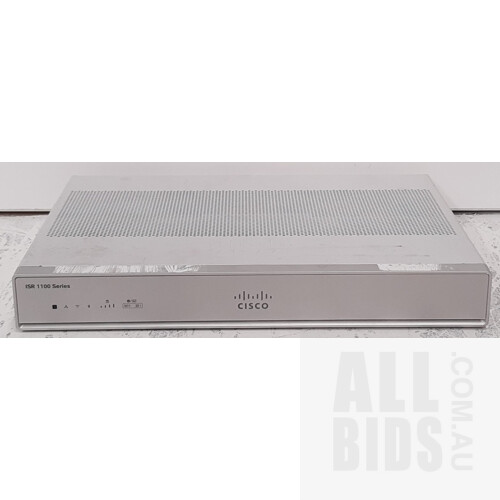Cisco (C1117-4PLTELAWZ) Wireless Integrated Service Gigabit Ethernet Router