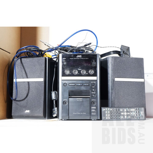 JVC Micro Component System UX GP7V - Lot 1332192 | ALLBIDS