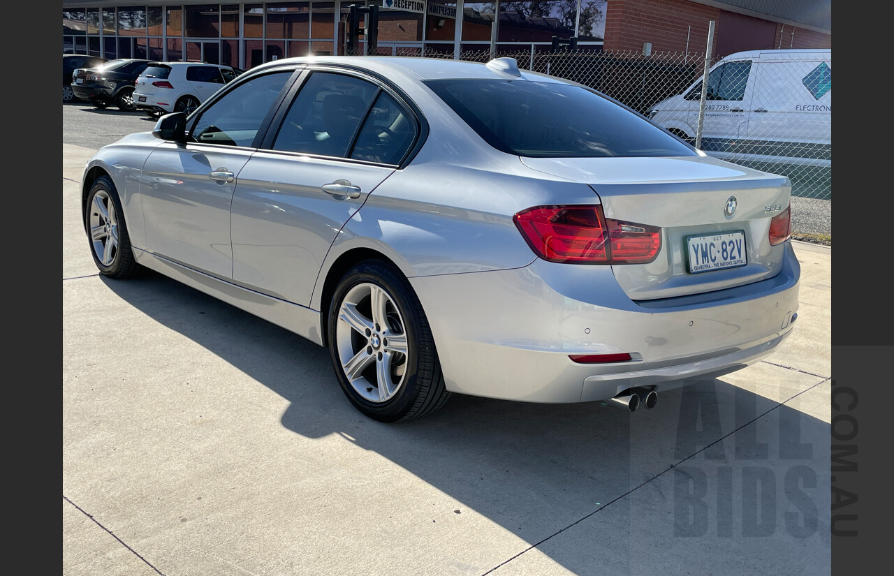 7/2012 BMW 328i F30 4d Sedan Silver 2.0L