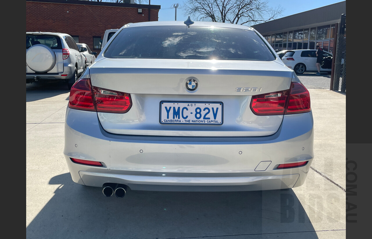 7/2012 BMW 328i F30 4d Sedan Silver 2.0L