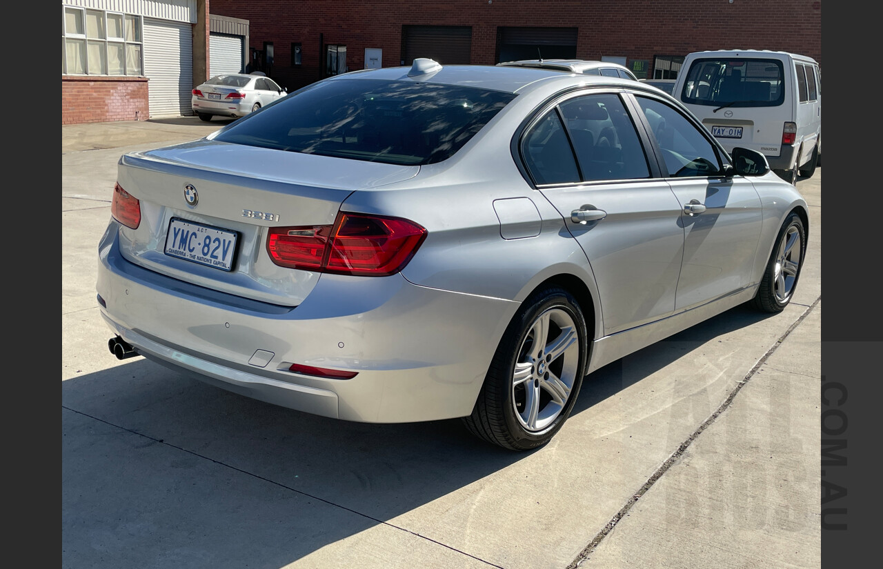 7/2012 BMW 328i F30 4d Sedan Silver 2.0L