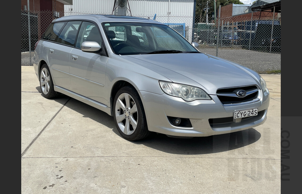 2/2007 Subaru Liberty 2.5i MY07 4d Wagon Silver  2.5L