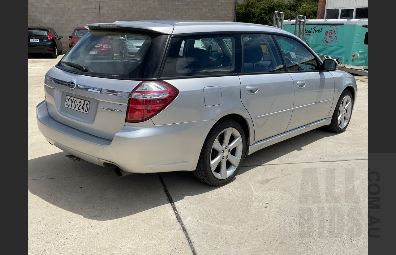 2/2007 Subaru Liberty 2.5i MY07 4d Wagon Silver  2.5L